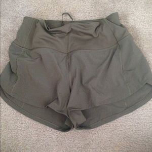 Lululemon speed shorts (high waisted)